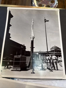 1955 Armed Forses day - Nike. Guided Rocket. Captured German Sub V-505.   6 Pc - Picture 1 of 8