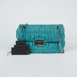 Prada Sac croisé en chaîne Gaufre BT0939 140018009 - Picture 1 of 14