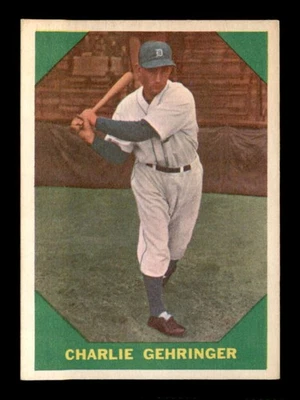 1960 Fleer #58 Charley Gehringer   EX X3549554 - Image 1 of 3