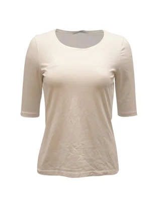 Hugo Boss 3/4 Sleeves T-Shirt In Cotton Women White Xs - Image 1 of 4