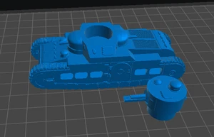 20mm/ 1:172nd scale WW1 Resin Sturmpanzerwagen Oberschlesien - Bild 1 von 1