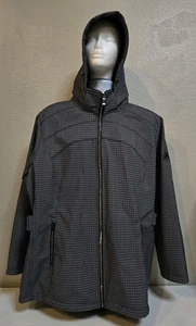 ZeroXposur Talla 3XL Chaqueta de Lluvia con Capucha Senderismo Poliéster Resistente al Agua Cremallera - Imagen 1 de 17