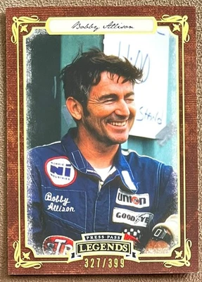 2010 Press Pass Legends Gold #1 Bobby Allison /399 NASCAR Racing STP Goodyear SP - Image 1 of 2