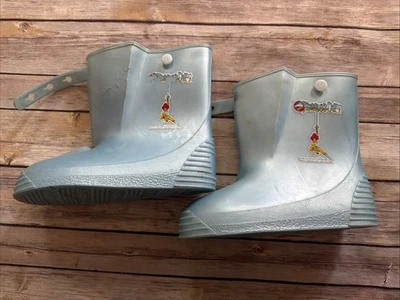 (2) Винтажные ботинки Thundercats 1986 Kids Telepictures Corporation 2 размера 1 и 13 - Изображение 1 из 4