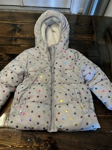 Wonder Nation Girls Puffer Jacket Size 5 Excellent Condition - Picture 1 of 7