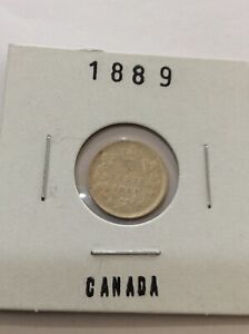1889 canada silver 5 cent