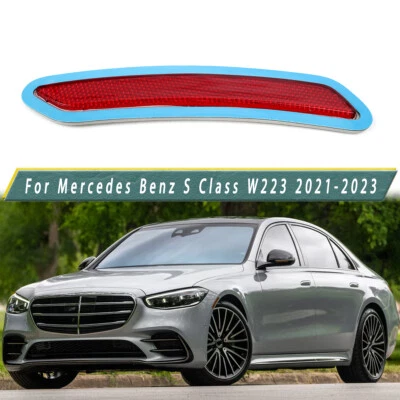 Front Left Reflector For Mercedes Benz S-Class W223 S580 2020-2023 2238203702 - Imagem 1 de 4