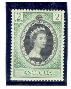 Antigua y Barbuda 1953 Coronación MLH CV 0,50 - Imagen 1 de 1