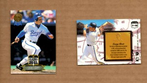 1993 Leaf Heading for the Hall #7 George Brett Kansas City Royals 