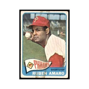 1965 Topps (damaged) Ruben Amaro Baseball Cards #419 - Picture 1 of 3