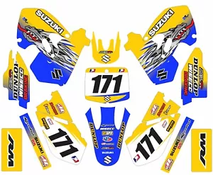 Calcomanías para Suzuki RM250 RM125 RM 125 250 GRÁFICOS 1999-2000 pegatinas Dragon Troy - Imagen 1 de 1