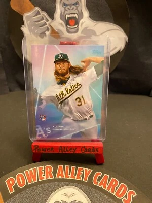 2020 Topps X Steve Aoki A.J.Puk Rookie Card No.49 Oakland Athletics - Image 1 of 2
