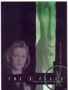 X Files Seasons 4 &5 Boxtopper Chase Card XBL-1 - Picture 1 of 1