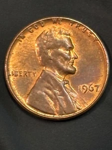 1967 Pfennig L und andere Briefe am Rand, verdoppelt, außermittig geprägt + - Bild 1 von 9