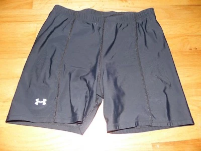 YOUTH Under Armour Shorts Sz Large Black TIGHT Base layer SHorts - Image 1 of 2
