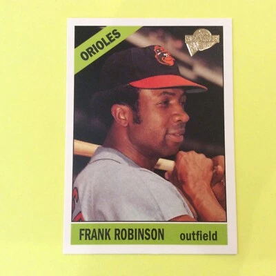 2003 Topps All-Time Fan Favorites 86 Frank Robinson Baltimore Orioles - Image 1 of 2