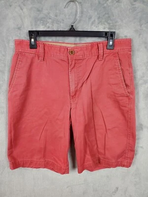 Izod Saltwater Shorts Men's 32 Pink Red Casual Preppy Classic Everyday Wear - Image 1 of 4