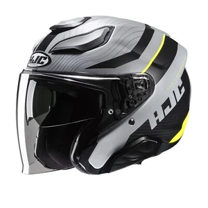 Jethelm HJC F31 Naby MC3HSF, gris-negro-amarillo, talla M (57/58) - Imagen 1 de 1