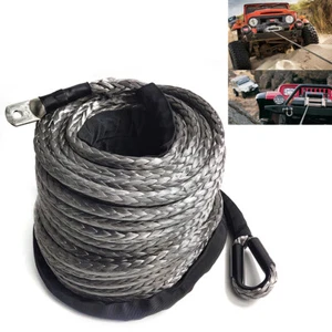 10mm*30m Seil Winde 10,8T Dyneema Forst- Synthetik- Kunststoff- Seil 23809LB DHL - Bild 1 von 11