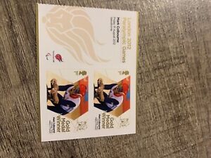 GB london 2012 paralympic games mark colbourne cycling stamps