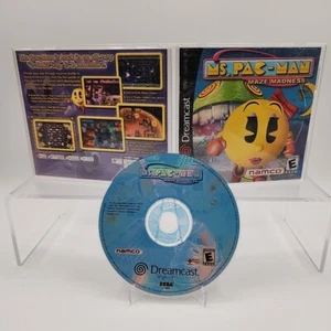 Ms. Pac-Man: Maze Madness Sega Dreamcast komplett in Box Cib Handbuch - Bild 1 von 5