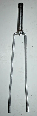 Vintage Touring Road Bike Fork 1" Threaded 140mm 1170g Steel Cruiser USA Shipper - Image 1 of 4