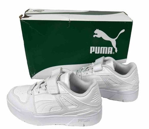 Sneakers Puma Slipstream in pelle Ac+ bambini bianchi scarpe casual 38782702