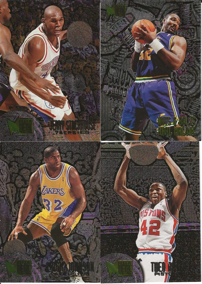 1995-96 Fleer Metal Basketball - BASE CARDS - Pick & Choose - Fill Ur Set! - Image 1 of 1