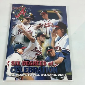 Vintage Chipper Jones Atlanta Braves Magazine 2001 Bobby Cox - Picture 1 of 2