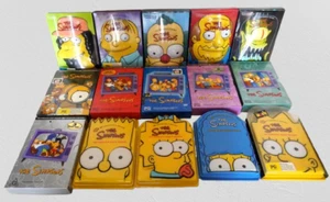 The Simpsons 1-15 Boxed, 3D Covers and Collector's Edition Heads DVD Set - Picture 1 of 2