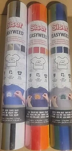 3er Pack Siser EasyWeed Wärme Vinyl Transfer Regenbogen Sampler / Brandneu + Versiegelt! - Bild 1 von 11