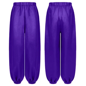 Kids Girls Pants Performance Sweatpants Casual Trousers Party Bloomers Theme - Picture 1 of 90