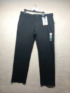 Dockers Mens Smart 360 Flex Straight Fit Pants 38x32  Black 38x32. #97 - Picture 1 of 7