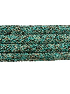 9/16" x 50 ft. Trenza doble poliéster yate trenza verde azulado/camuflaje - Imagen 1 de 4