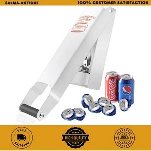 Aluminum Can Compactor White 8/12/16OZ Metal Can Crusher Heavy-Duty Wall-Mounted - Picture 1 of 10