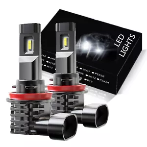 H11 LED Headlight Low Beam Bulb 36000LM 6000K Super Bright White Replace Halogen - Picture 1 of 10