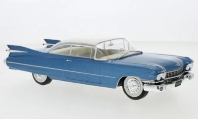 WHITE BOX CADILLAC Eldorado - 1959 - bluemetallic - WhiteBox 1:24