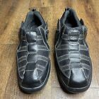 Dr. Comfort Mens 11.5 Medium Edward X-Depth 9610 Black Adjustable Diabetic Shoes