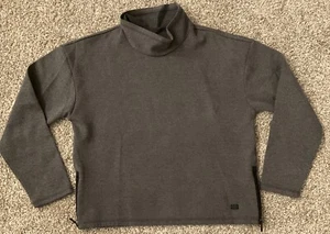 OGIO Womens Transition Pullover Sweater M Gray Performance Scuba Thermal Stretch - Picture 1 of 6