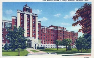St. Mary's Hospital Rochester Minnesota Postcard Unposted - Picture 1 of 2