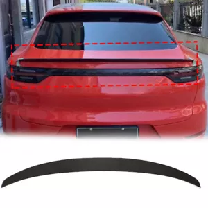Carbon Fiber Rear Trunk Spoiler Wing For Porsche 911 992 Carrera 4 S 4S 19UP - Picture 1 of 7