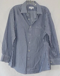 Camicia Tommy Bahama a righe manica lunga business con bottoni taglia 32/33 - Foto 1 di 3