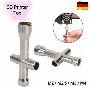 Laser 3D Printer Nozzles Wrench Nut M2 M2.5 M3 M4 Tool Rep - Picture 1 of 5
