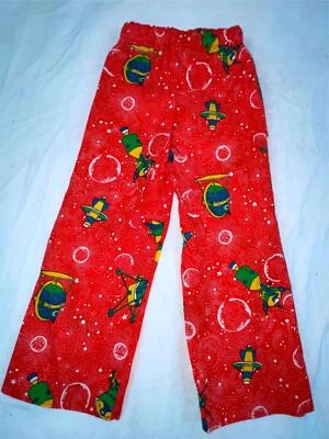 PANTALONES ESTAMPADOS DE COLECCIÓN AÑOS 60 70 NIÑOS SPACE SATELLITE ROCKET Foto 1 de 4