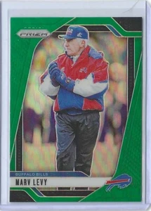 2024 Panini Prizm - Marv Levy #34 Green Prizm - NM - Picture 1 of 2