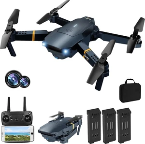 Drones with Camera for Adults, Foldable RC Quadcopter, Helicopter Toys, 1080P FP - Picture 1 of 7