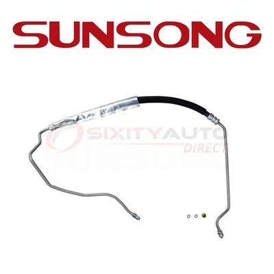 Sunsong Power Steering Pressure Line Hose for 1999-2000 Chevrolet Venture ah - Image 1 of 4