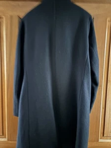 Schott for Epaulet NYC Made In USA Single Breasted Officer Navy Pea Coat L - Picture 1 of 6