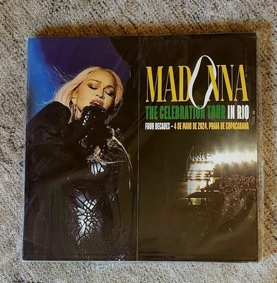 New! Madonna The Celebration Tour 3lp Colored Vinyl Plus Memorabilia  - Image 1 of 4