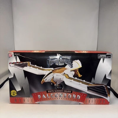 Mighty Morphin Power Rangers White Rangers Deluxe Falconzord 1995 con caja Foto 1 de 4